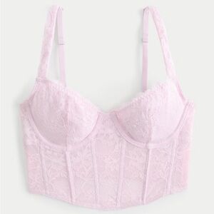 Gilly Hicks hot Pink Lace Bralette